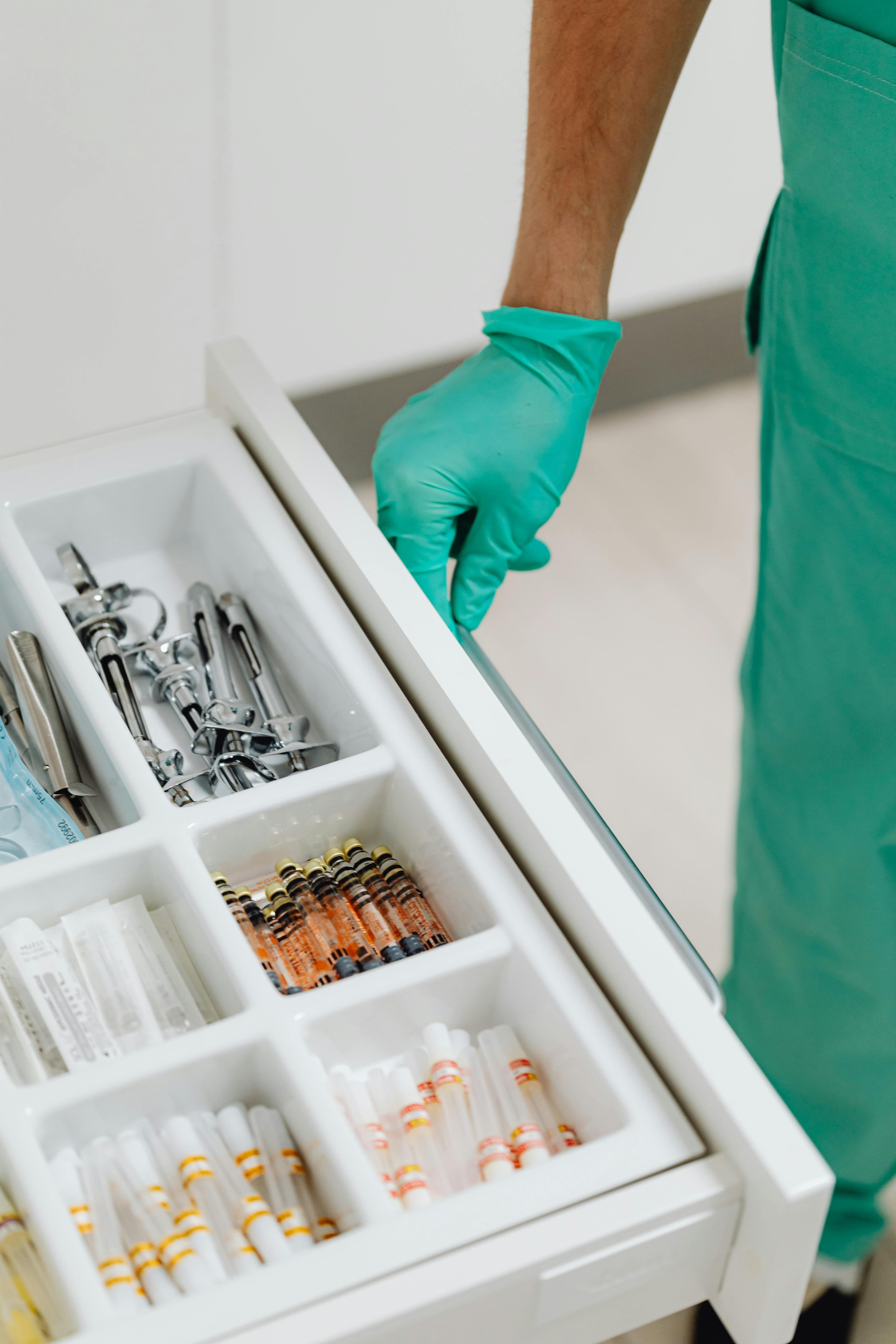 Premium medical equipment display